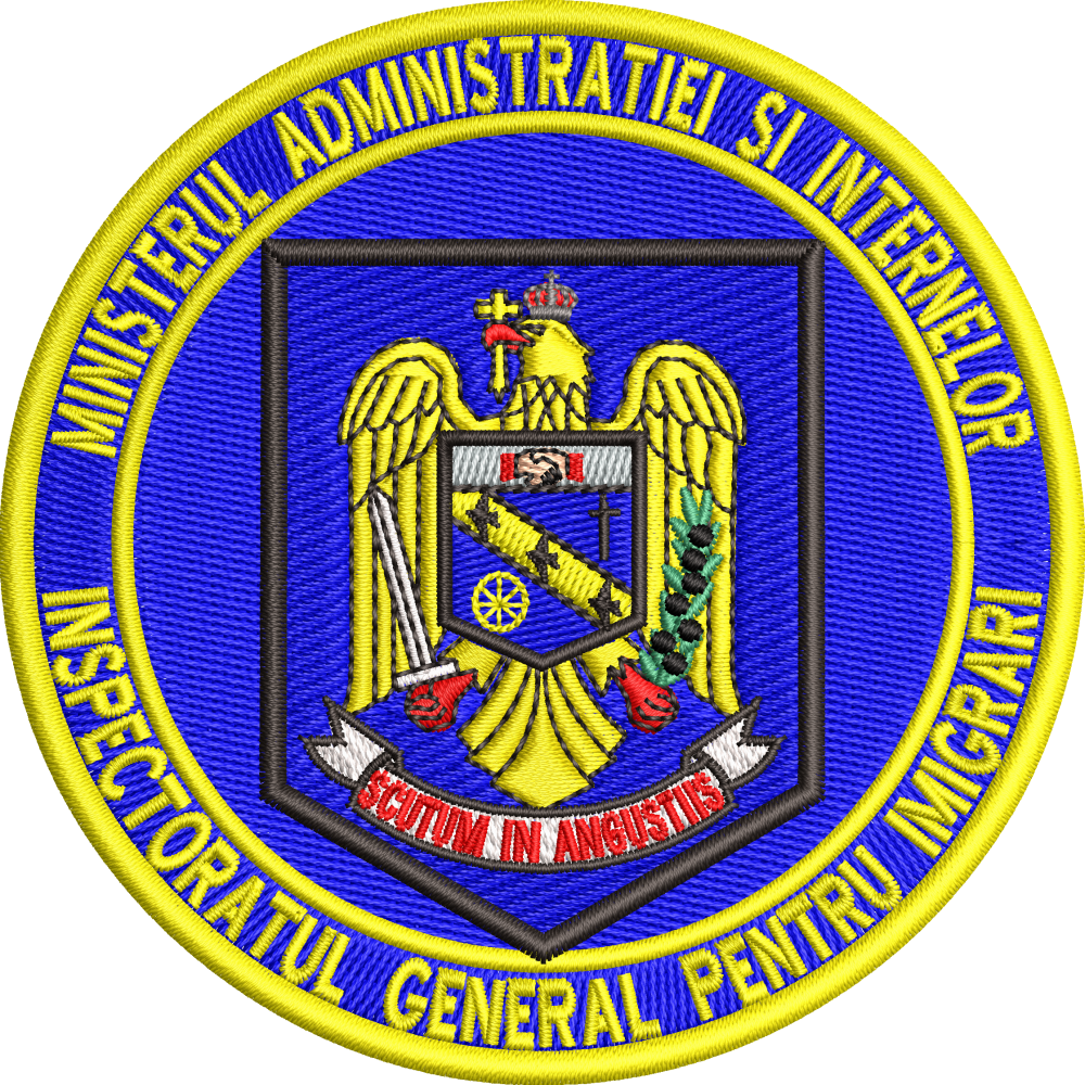 EMBLEME MANECA INSPECTORATUL GENERAL PENTRU IMIGRARI IGI ( VARIANTA NOUA )